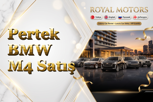 Pertek BMW M4 Satış