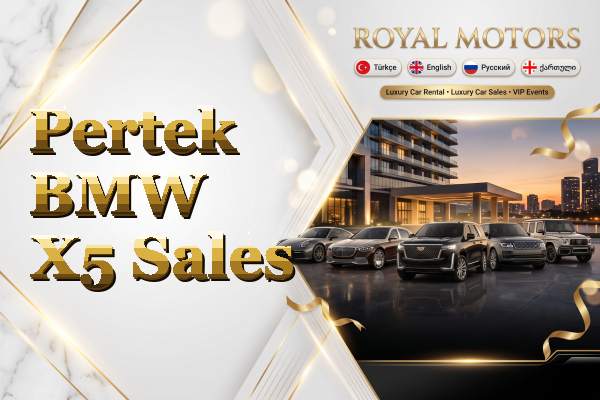 Pertek BMW X5 Sales