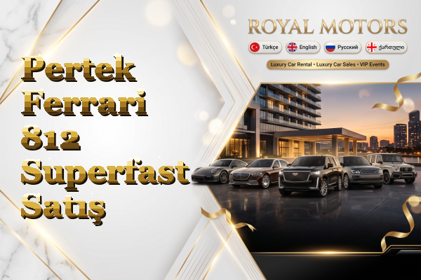 Pertek Ferrari 812 Superfast Satış