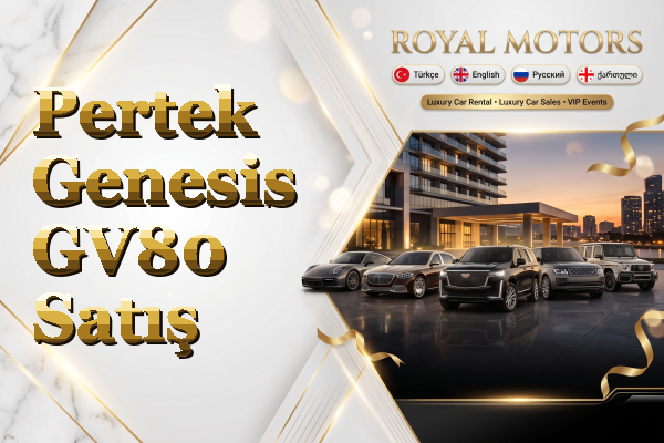 Pertek Genesis GV80 Satış
