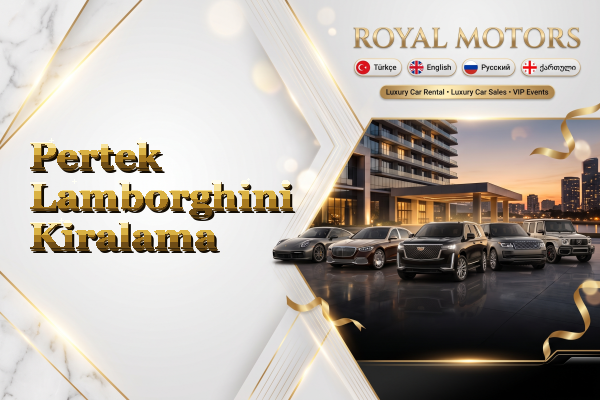 Pertek Lamborghini Kiralama
