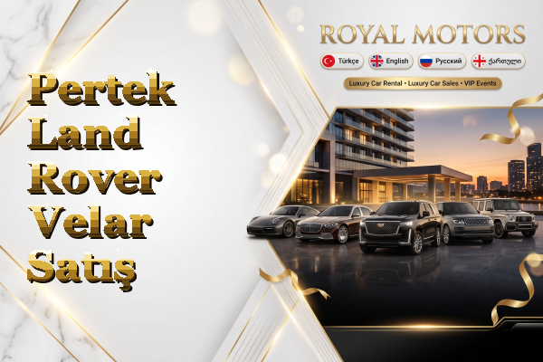 Pertek Land Rover Velar Satış