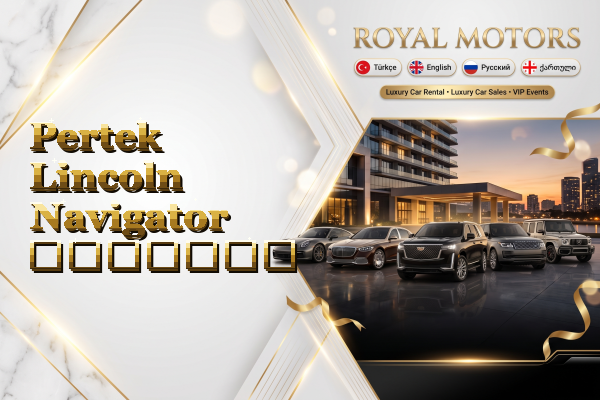 Pertek Lincoln Navigator გაყიდვა