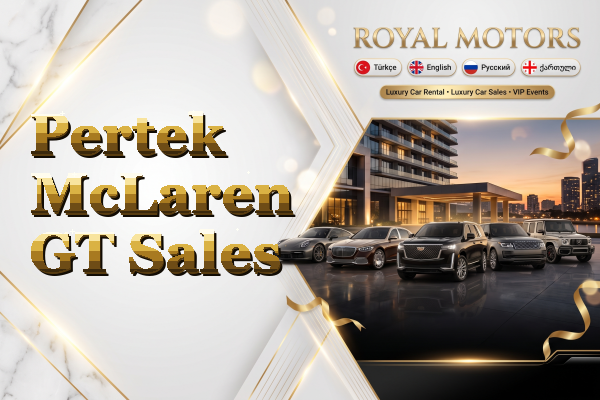 Pertek McLaren GT Sales