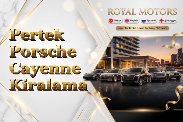 Pertek Porsche Cayenne Kiralama