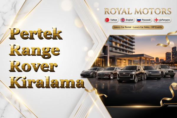 Pertek Range Rover Kiralama