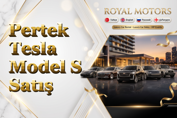 Pertek Tesla Model S Satış