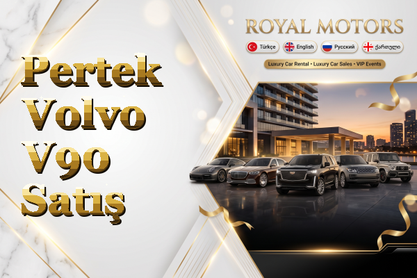Pertek Volvo V90 Satış