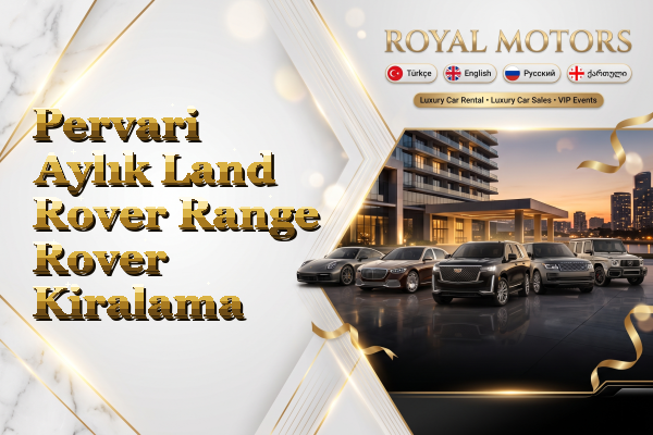 Pervari Aylık Land Rover Range Rover Kiralama