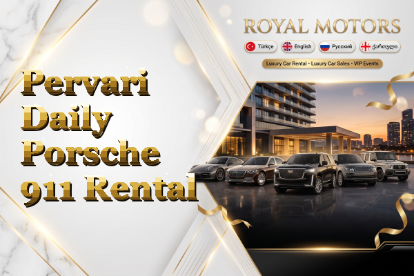 Pervari Daily Porsche 911 Rental