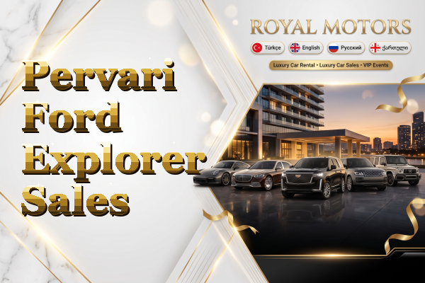 Pervari Ford Explorer Sales