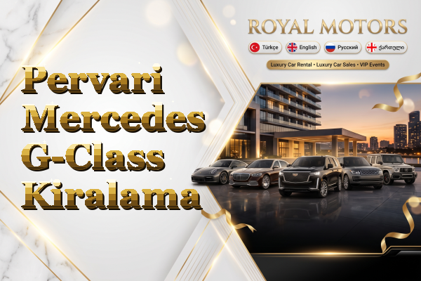 Pervari Mercedes G-Class Kiralama