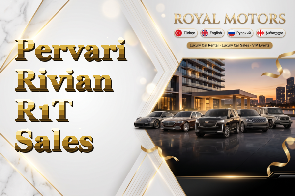 Pervari Rivian R1T Sales