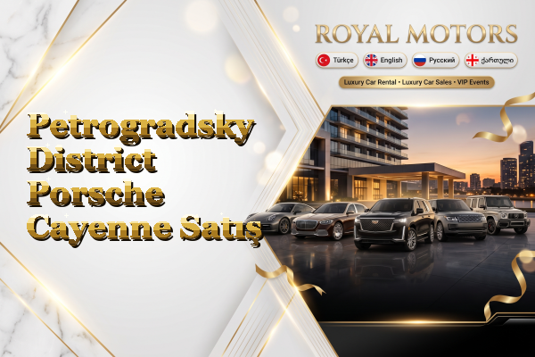 Petrogradsky District Porsche Cayenne Satış