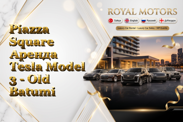 Piazza Square Аренда Tesla Model 3 - Old Batumi