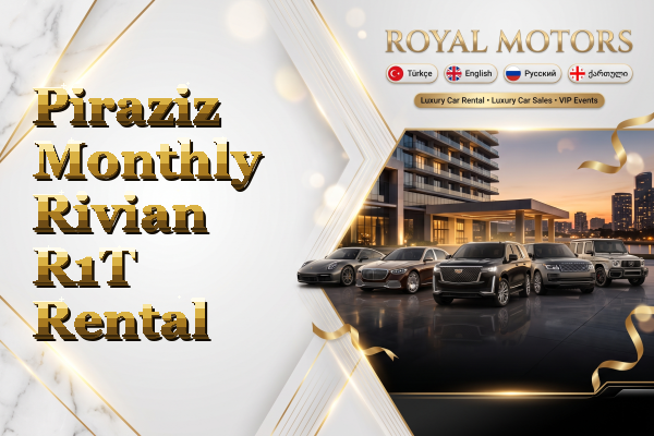 Piraziz Monthly Rivian R1T Rental
