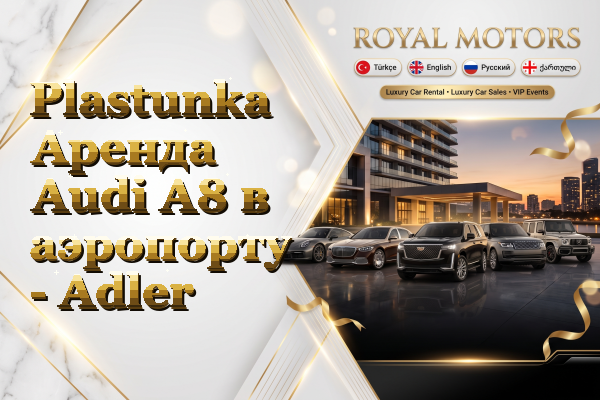 Plastunka Аренда Audi A8 в аэропорту - Adler