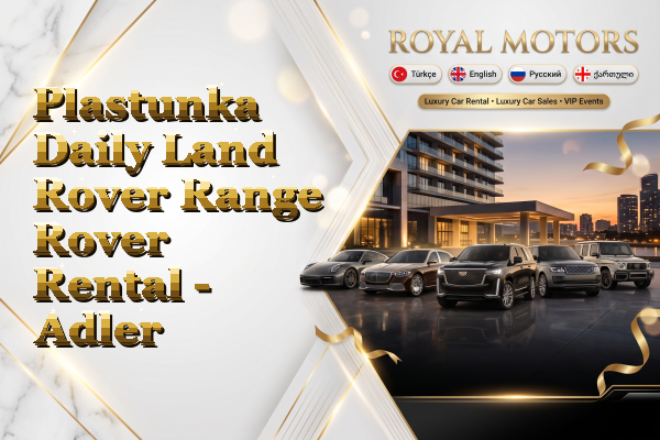 Plastunka Daily Land Rover Range Rover Rental - Adler