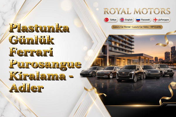 Plastunka Günlük Ferrari Purosangue Kiralama - Adler