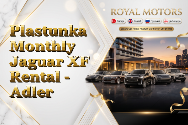 Plastunka Monthly Jaguar XF Rental - Adler