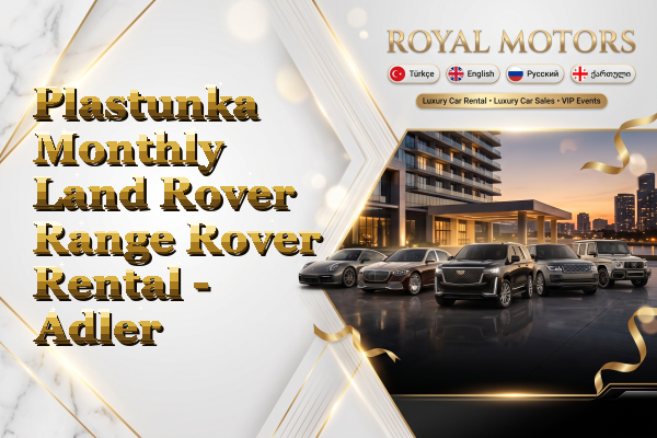 Plastunka Monthly Land Rover Range Rover Rental - Adler