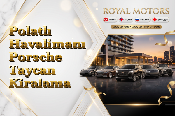 Polatlı Havalimanı Porsche Taycan Kiralama