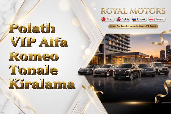 Polatlı VIP Alfa Romeo Tonale Kiralama