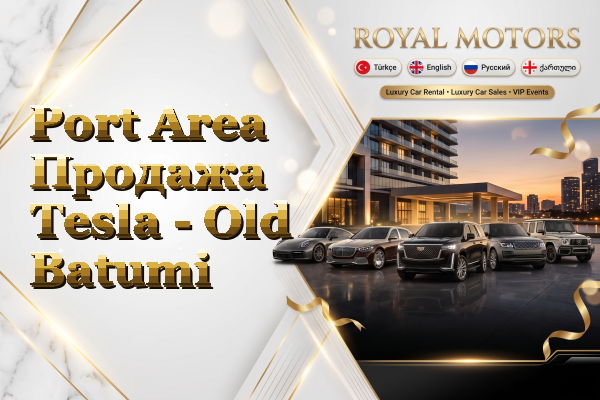 Port Area Продажа Tesla - Old Batumi