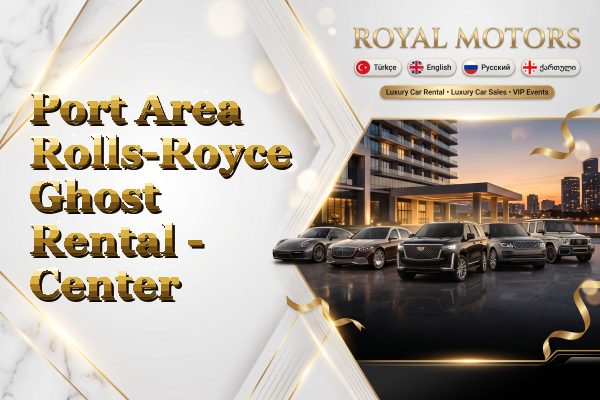 Port Area Rolls-Royce Ghost Rental - Center