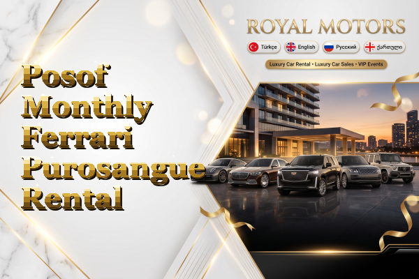 Posof Monthly Ferrari Purosangue Rental