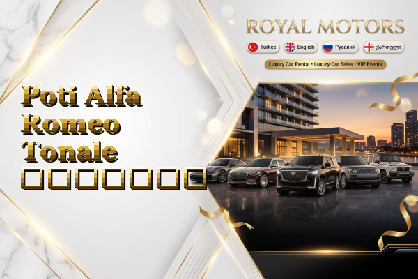 Poti Alfa Romeo Tonale გაყიდვა