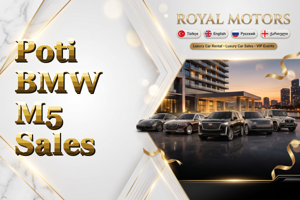 Poti BMW M5 Sales