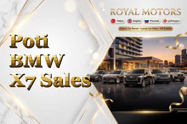 Poti BMW X7 Sales