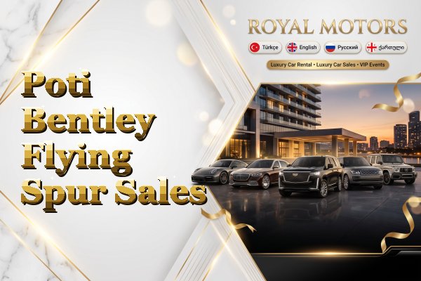 Poti Bentley Flying Spur Sales