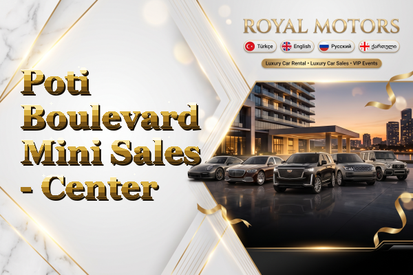 Poti Boulevard Mini Sales - Center