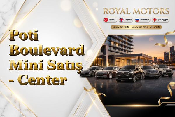 Poti Boulevard Mini Satış - Center