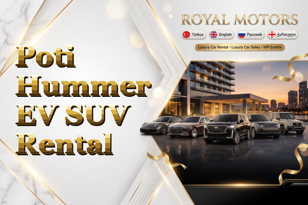 Poti Hummer EV SUV Rental
