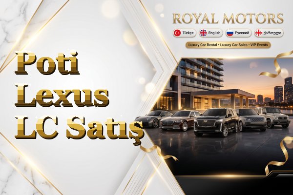 Poti Lexus LC Satış