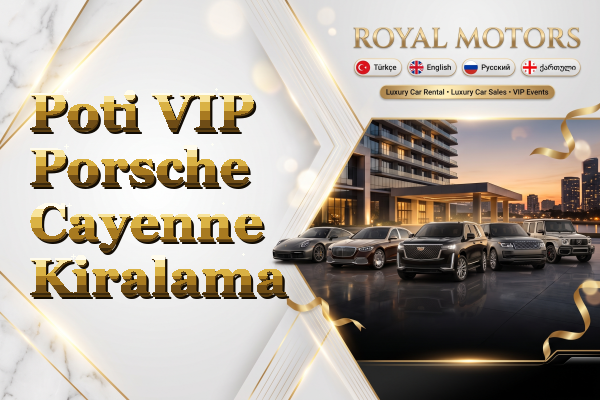 Poti VIP Porsche Cayenne Kiralama