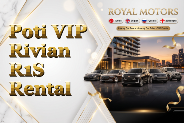 Poti VIP Rivian R1S Rental