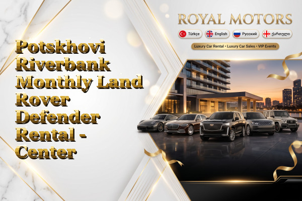 Potskhovi Riverbank Monthly Land Rover Defender Rental - Center