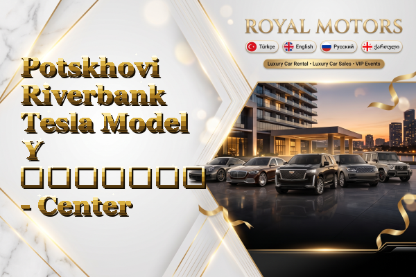 Potskhovi Riverbank Tesla Model Y გაყიდვა - Center