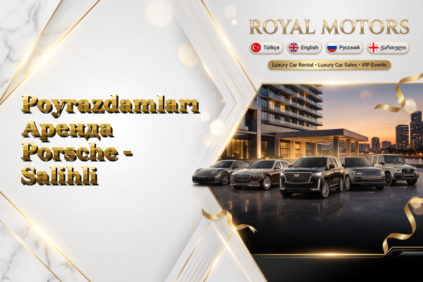 Poyrazdamları Аренда Porsche - Salihli