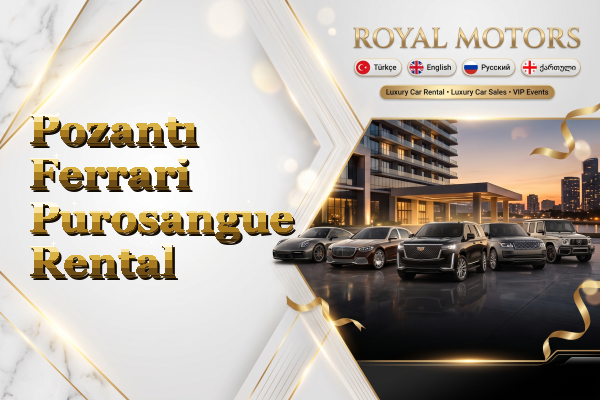 Pozantı Ferrari Purosangue Rental