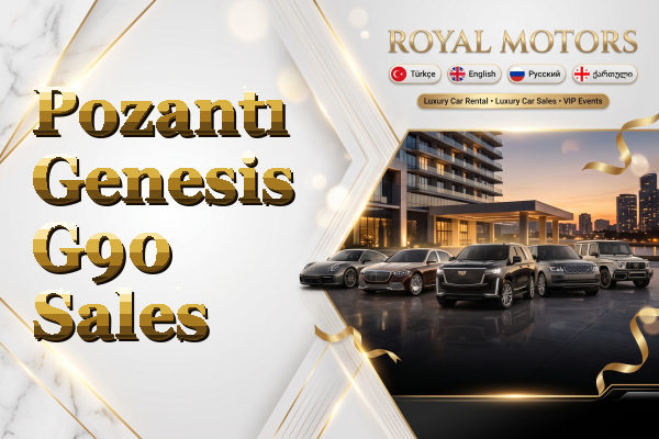 Pozantı Genesis G90 Sales