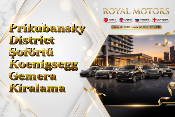 Prikubansky District Şoförlü Koenigsegg Gemera Kiralama