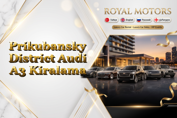Prikubansky District Audi A3 Kiralama