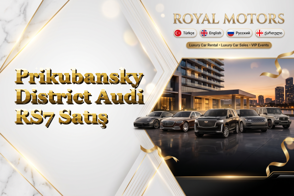 Prikubansky District Audi RS7 Satış