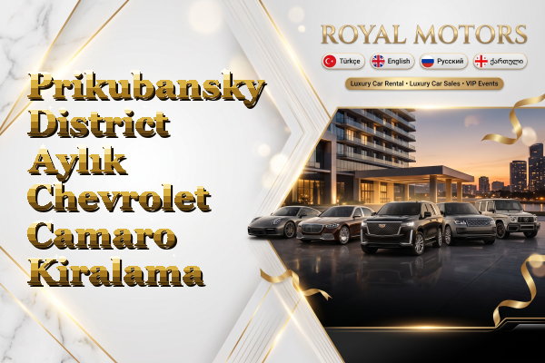 Prikubansky District Aylık Chevrolet Camaro Kiralama