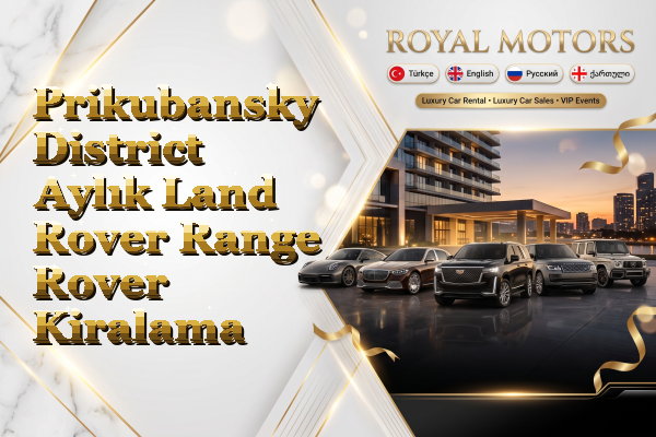 Prikubansky District Aylık Land Rover Range Rover Kiralama